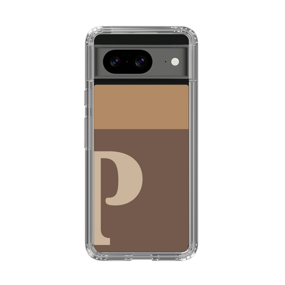 Slim Protection Case［ Original - initial two tone - P brown ］