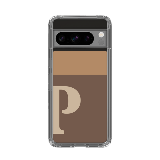 Slim Protection Case［ Original - initial two tone - P brown ］