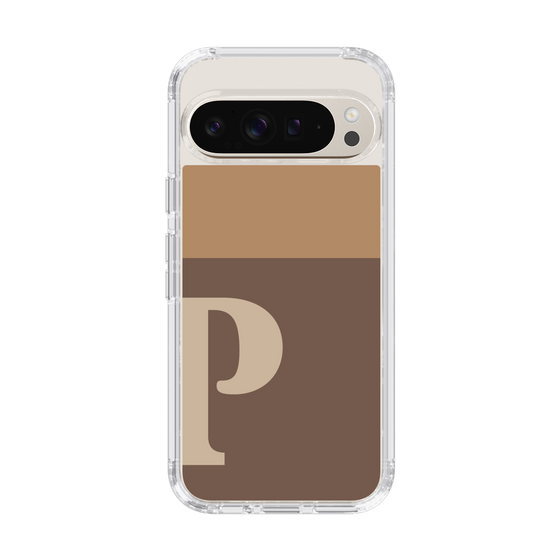 Slim Protection Case［ Original - initial two tone - P brown ］