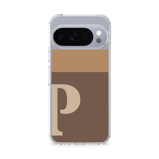 Slim Protection Case［ Original - initial two tone - P brown ］