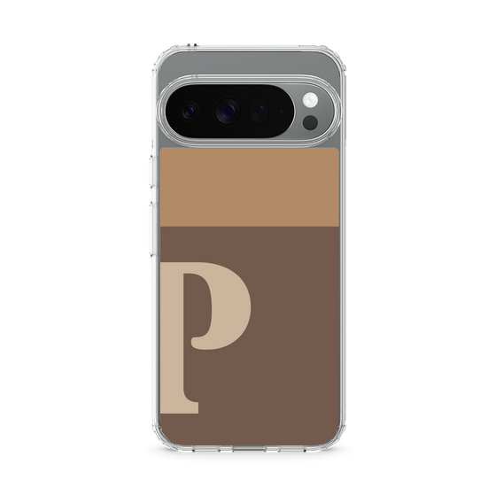 Slim Protection Case［ Original - initial two tone - P brown ］