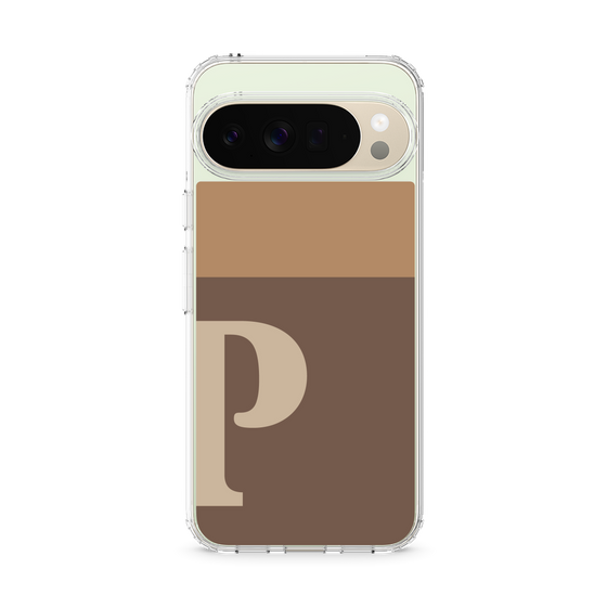 Slim Protection Case［ Original - initial two tone - P brown ］