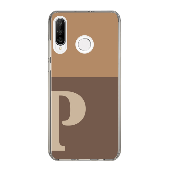 Slim Protection Case［ Original - initial two tone - P brown ］