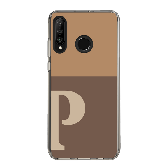 Slim Protection Case［ Original - initial two tone - P brown ］