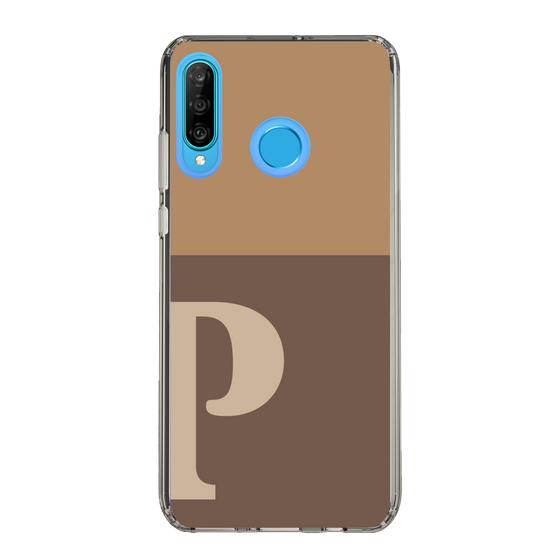 Slim Protection Case［ Original - initial two tone - P brown ］