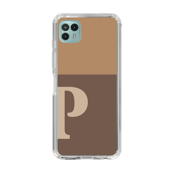 Slim Protection Case［ Original - initial two tone - P brown ］