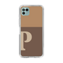 Slim Protection Case［ Original - initial two tone - P brown ］