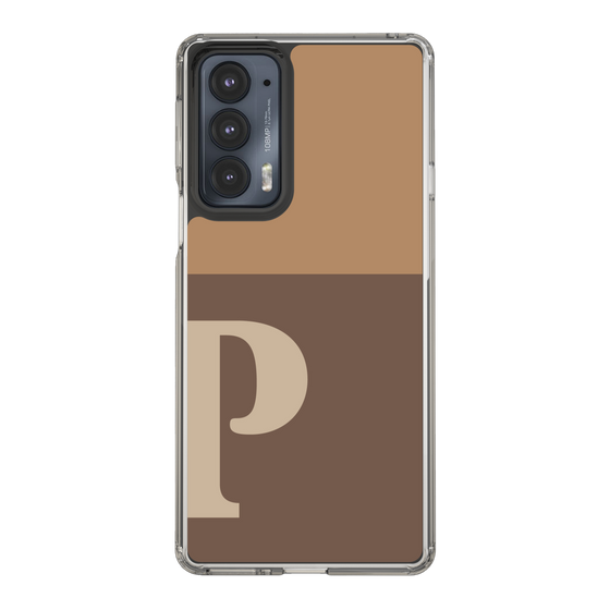 Slim Protection Case［ Original - initial two tone - P brown ］