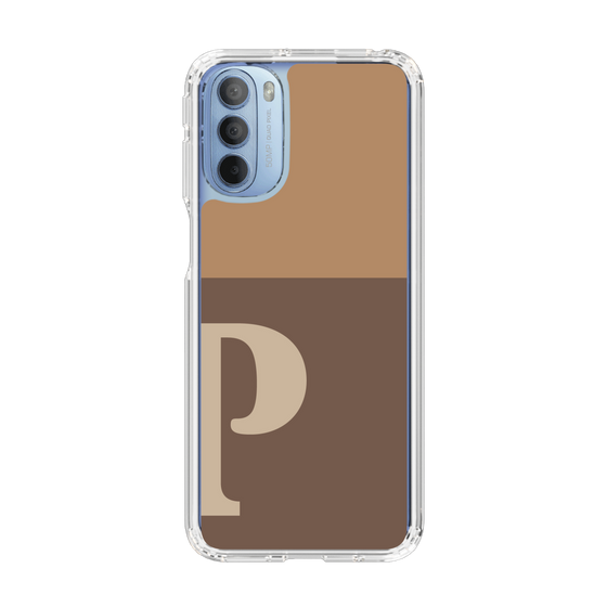 Slim Protection Case［ Original - initial two tone - P brown ］
