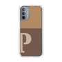 Slim Protection Case［ Original - initial two tone - P brown ］