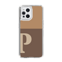 Slim Protection Case［ Original - initial two tone - P brown ］