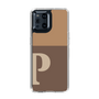Slim Protection Case［ Original - initial two tone - P brown ］