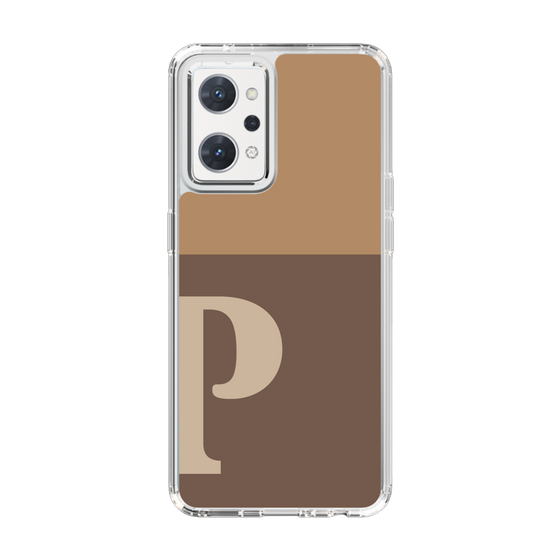Slim Protection Case［ Original - initial two tone - P brown ］