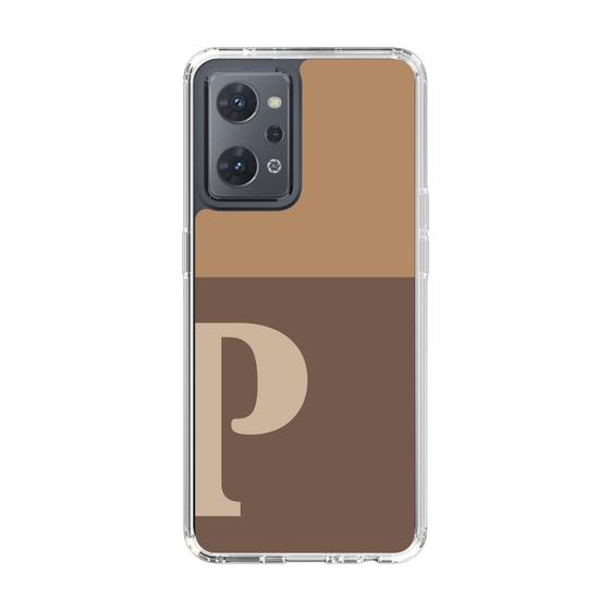 Slim Protection Case［ Original - initial two tone - P brown ］