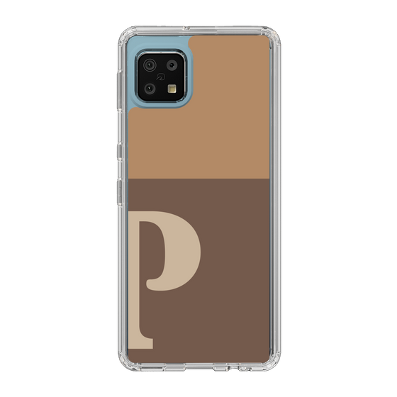 Slim Protection Case［ Original - initial two tone - P brown ］
