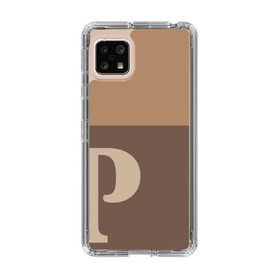 Slim Protection Case［ Original - initial two tone - P brown ］