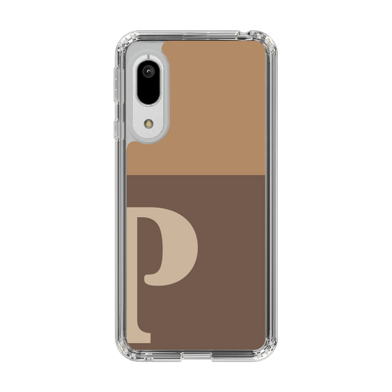 Slim Protection Case［ Original - initial two tone - P brown ］