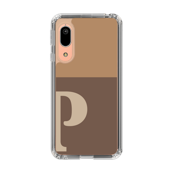 Slim Protection Case［ Original - initial two tone - P brown ］