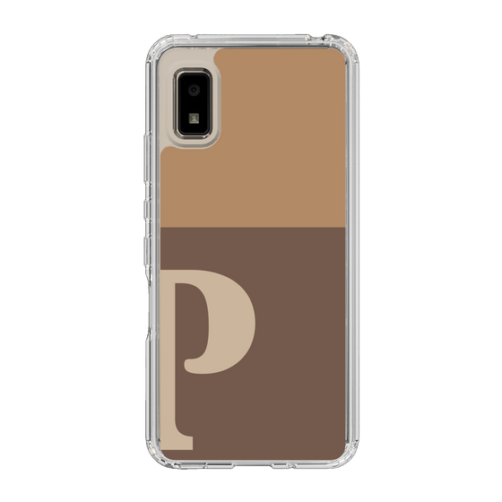 Slim Protection Case［ Original - initial two tone - P brown ］