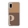 Slim Protection Case［ Original - initial two tone - P brown ］