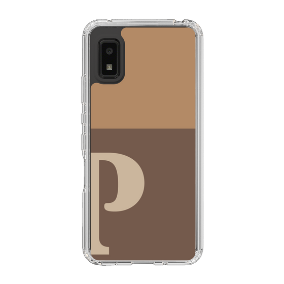 Slim Protection Case［ Original - initial two tone - P brown ］