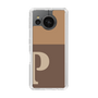 Slim Protection Case［ Original - initial two tone - P brown ］