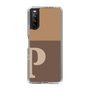 Slim Protection Case［ Original - initial two tone - P brown ］