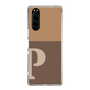 Slim Protection Case［ Original - initial two tone - P brown ］