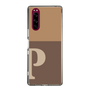 Slim Protection Case［ Original - initial two tone - P brown ］