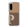 Slim Protection Case［ Original - initial two tone - P brown ］