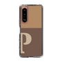 Slim Protection Case［ Original - initial two tone - P brown ］
