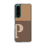 Slim Protection Case［ Original - initial two tone - P brown ］