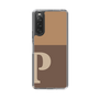 Slim Protection Case［ Original - initial two tone - P brown ］