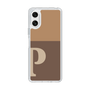 Slim Protection Case［ Original - initial two tone - P brown ］