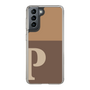 Slim Protection Case［ Original - initial two tone - P brown ］