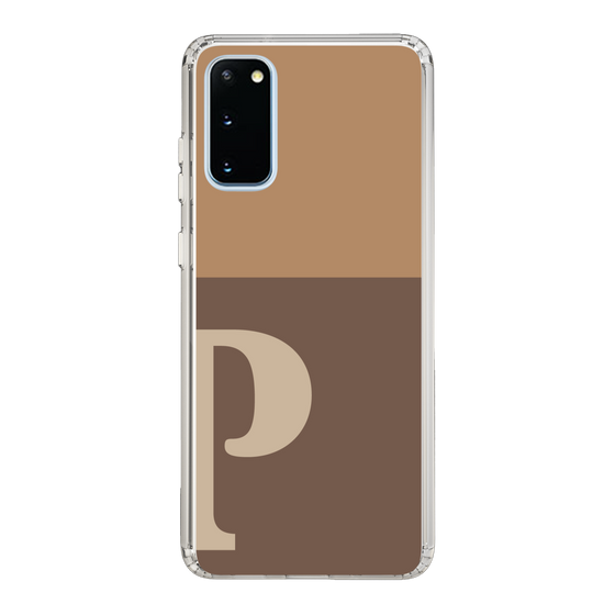 Slim Protection Case［ Original - initial two tone - P brown ］