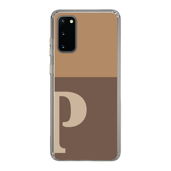 Slim Protection Case［ Original - initial two tone - P brown ］