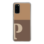 Slim Protection Case［ Original - initial two tone - P brown ］