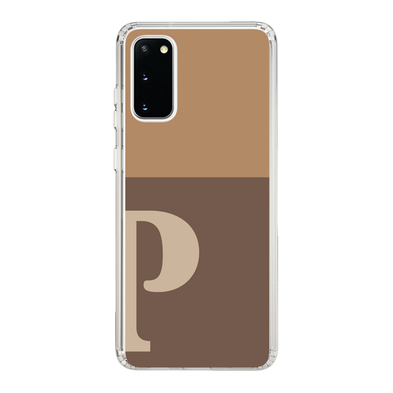 Slim Protection Case［ Original - initial two tone - P brown ］
