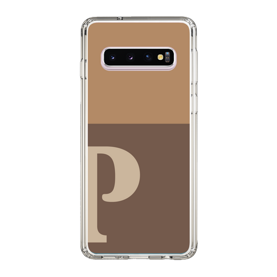 Slim Protection Case［ Original - initial two tone - P brown ］