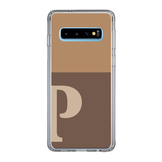 Slim Protection Case［ Original - initial two tone - P brown ］