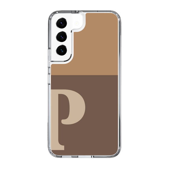 Slim Protection Case［ Original - initial two tone - P brown ］
