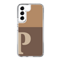 Slim Protection Case［ Original - initial two tone - P brown ］