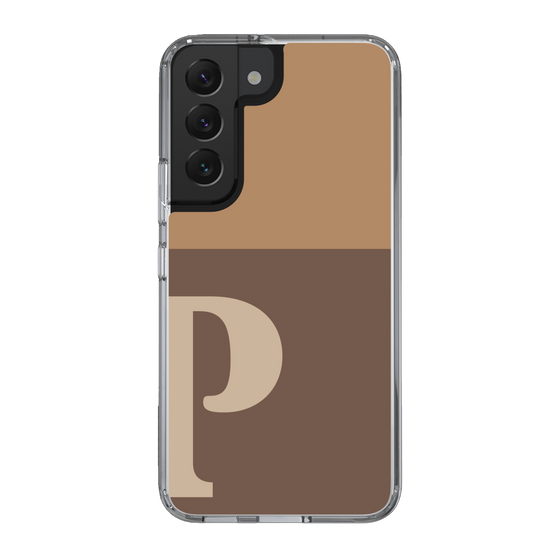Slim Protection Case［ Original - initial two tone - P brown ］