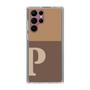 Slim Protection Case［ Original - initial two tone - P brown ］
