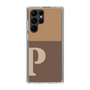 Slim Protection Case［ Original - initial two tone - P brown ］