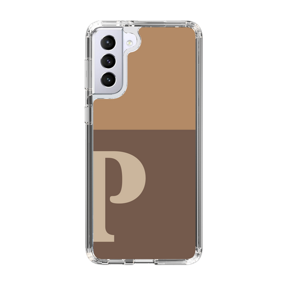 Slim Protection Case［ Original - initial two tone - P brown ］