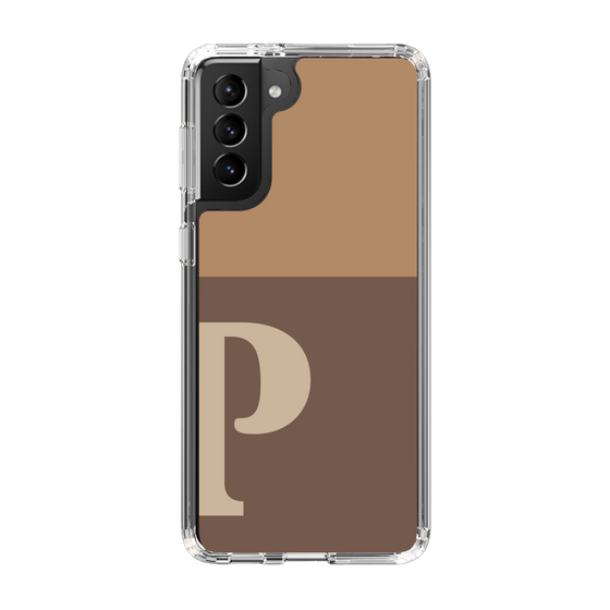 Slim Protection Case［ Original - initial two tone - P brown ］