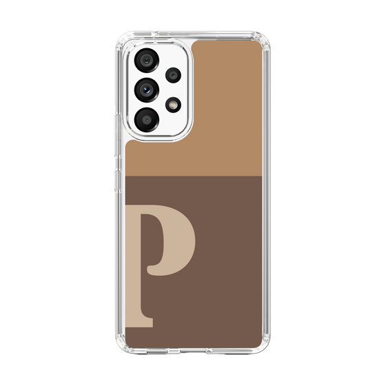 Slim Protection Case［ Original - initial two tone - P brown ］