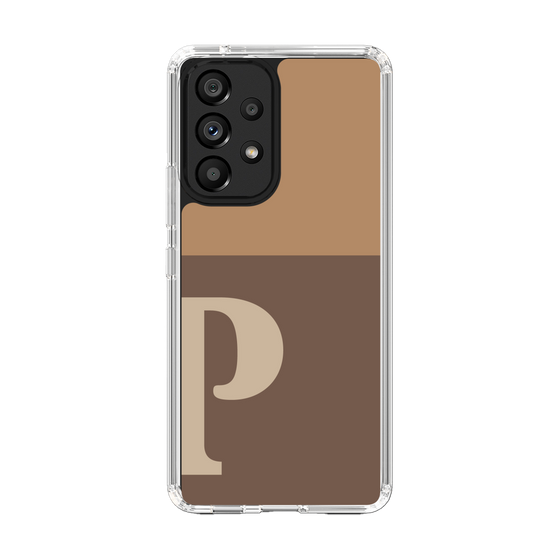 Slim Protection Case［ Original - initial two tone - P brown ］